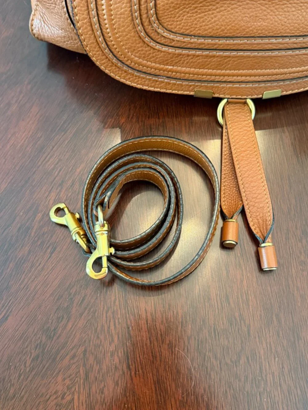 Chloe Marcie Medium Satchel - Double Carry